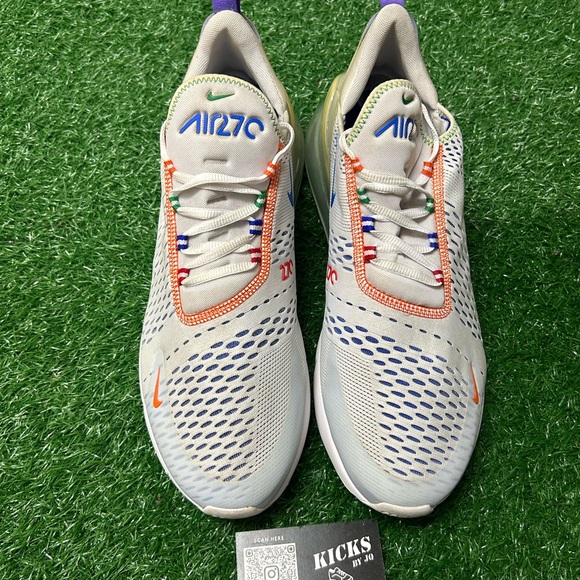 Nike Air Max 270 Olympic Rings Multicolor White Red Blue Size 13 (CZ7947-100) - Picture 3 of 6